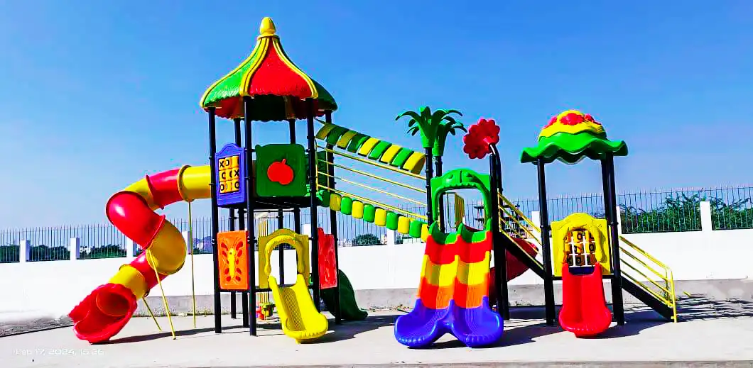 Public Park Play Area &mdash; Quality Fiber & Plastic Products